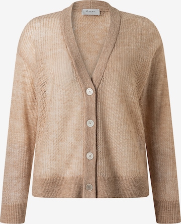 Cardigan MAERZ Muenchen en beige : devant