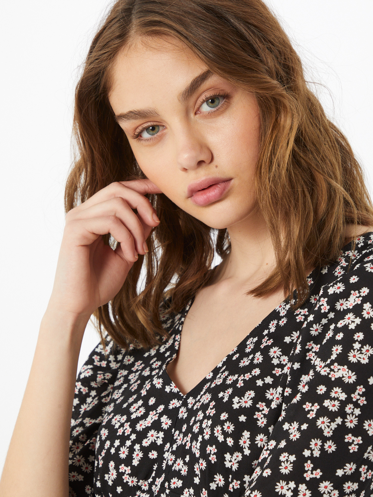 Miss Selfridge Bluse in Schwarz Miss Selfridge Bluse in Schwarz