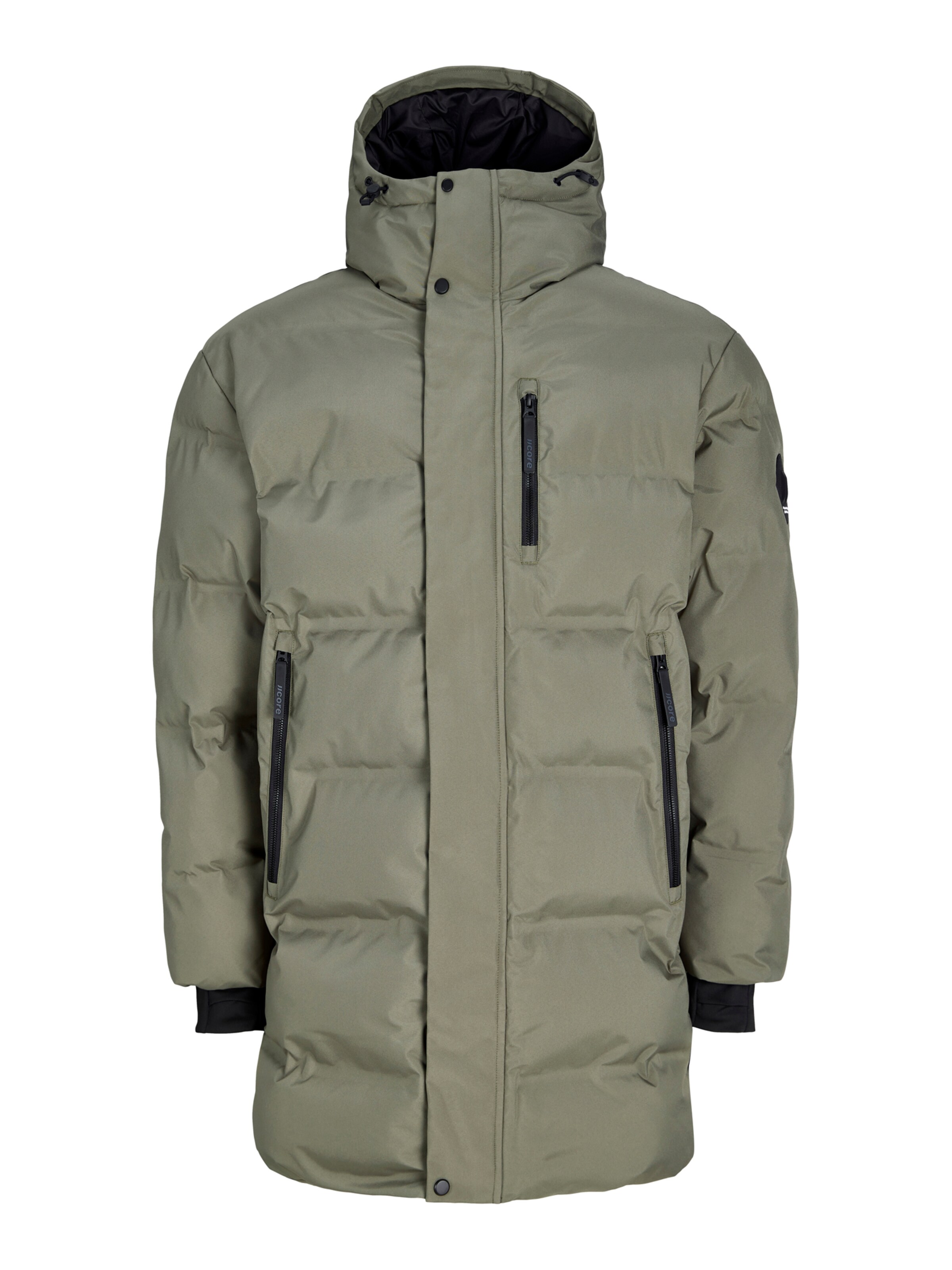Cappotto invernale 'JCOTRACE ALPHA' di JACK & JONES in verde: frontale