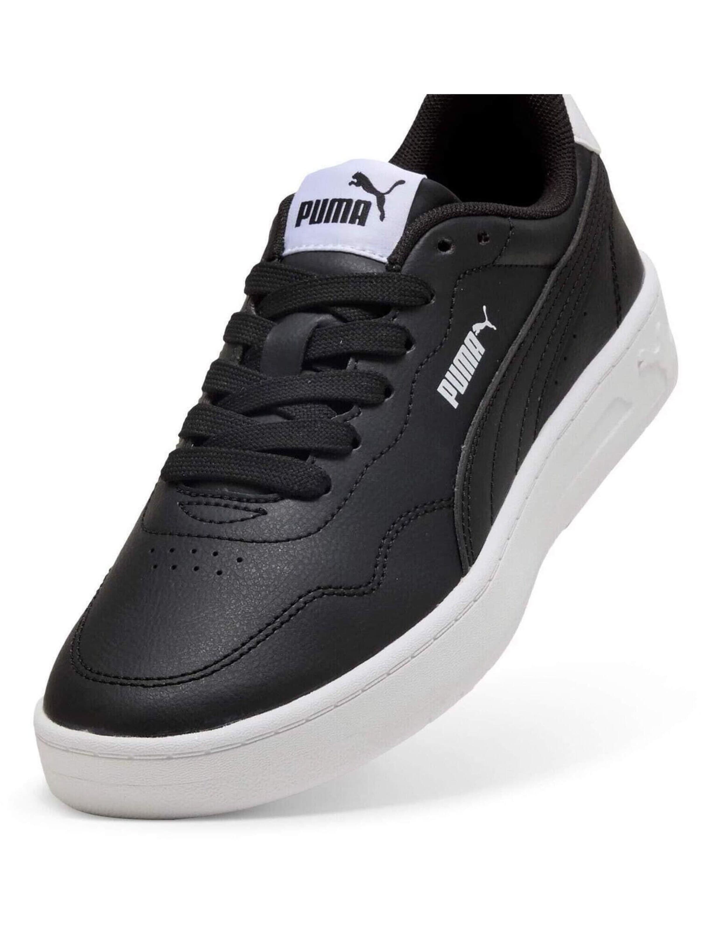 PUMA - Calzado deportivo 'Court Lally' en negro: frente