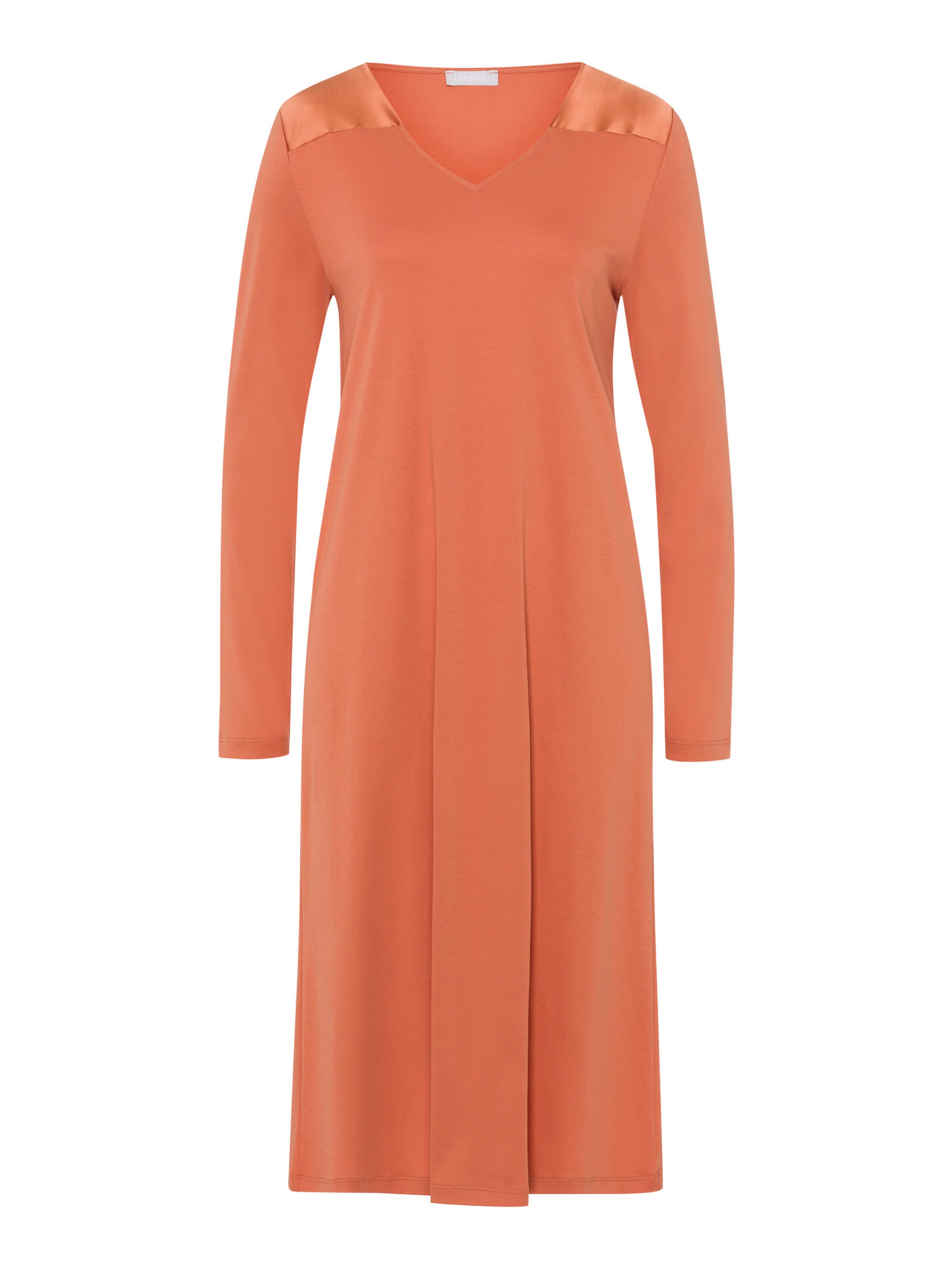 Chemise de nuit 'Emma' Hanro en orange : devant