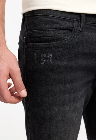 Coupe slim Jean 'Fly' INDICODE JEANS en noir