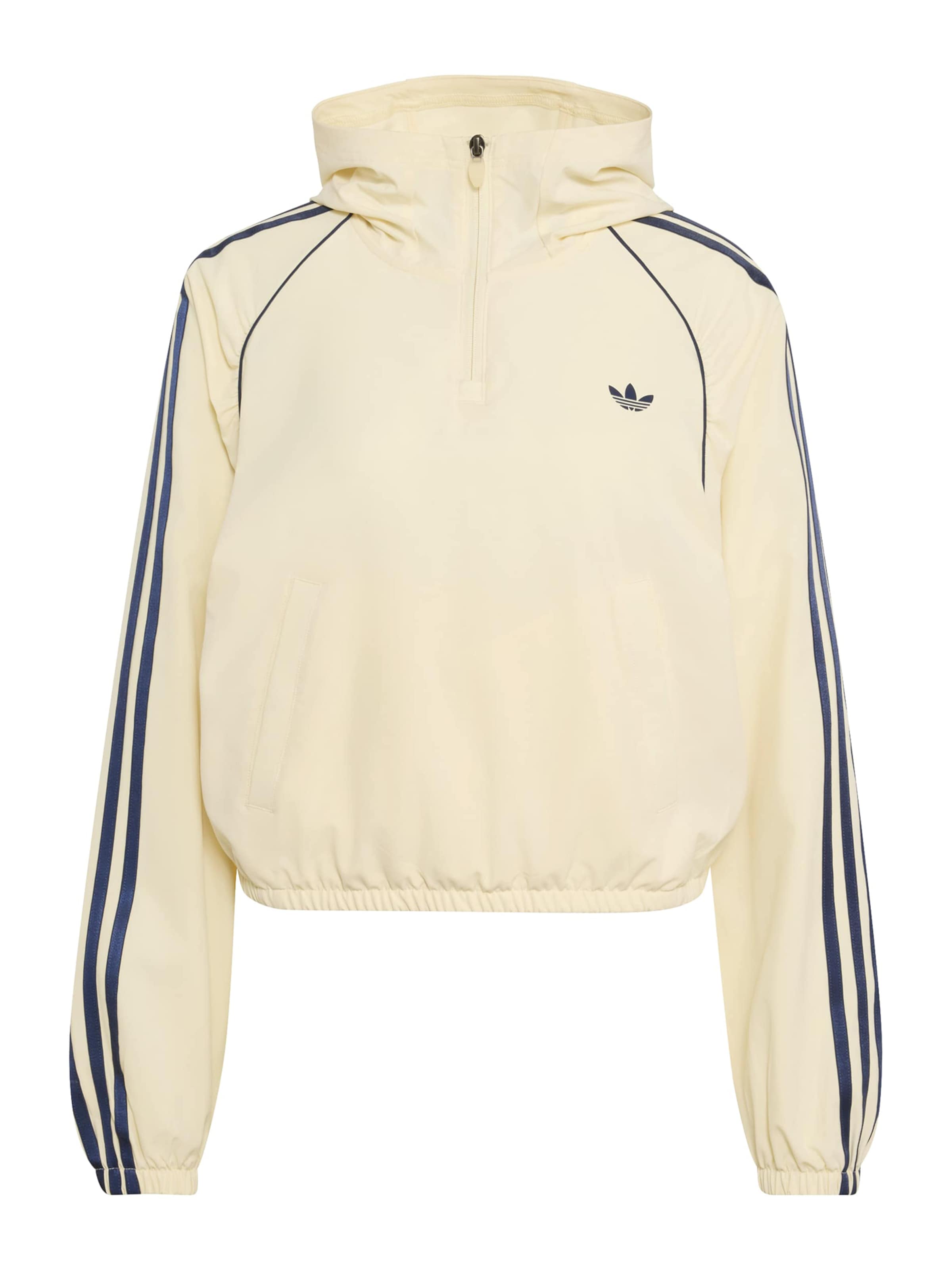 ADIDAS PERFORMANCE Sportsweatshirt i M i chamois / navy, Produktvisning