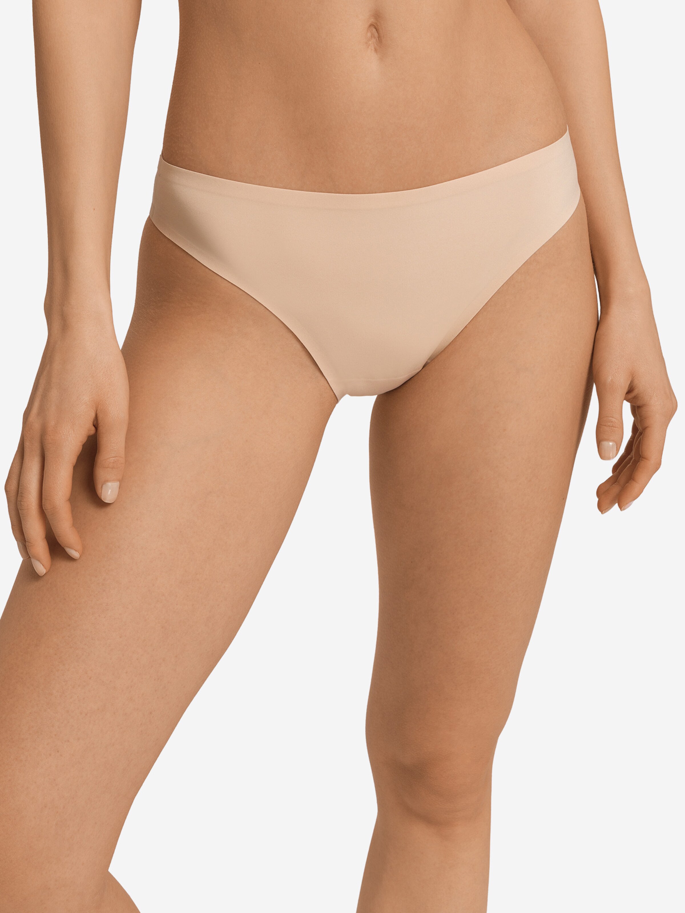 Hanro Slip ' Invisible Touch ' in Beige: voorkant