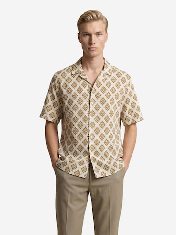 Regular fit Camicia 'GL7839S' di Gianni Lupo in beige