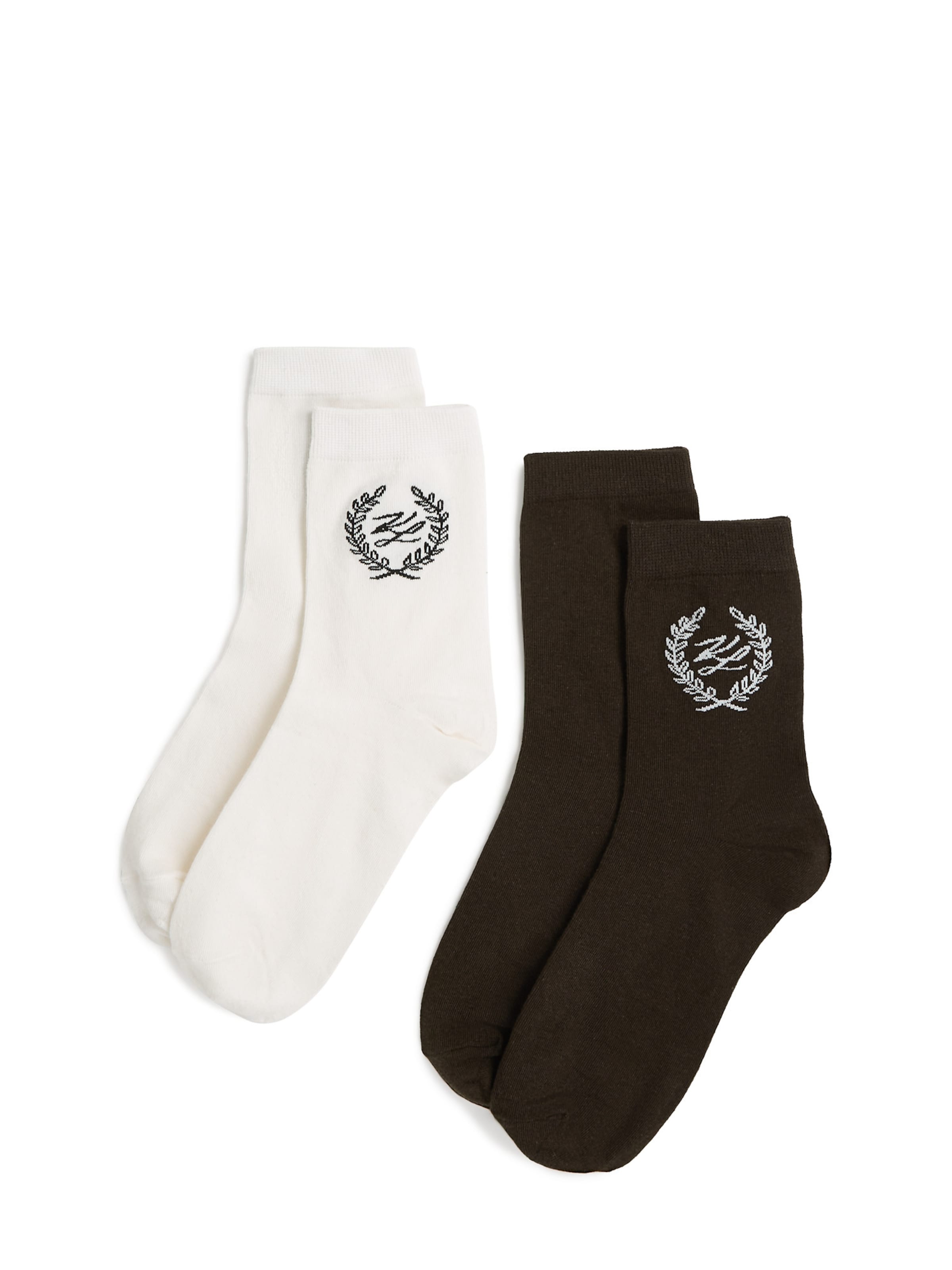 Karl Lagerfeld Sockor i svart / vit, Produktvy