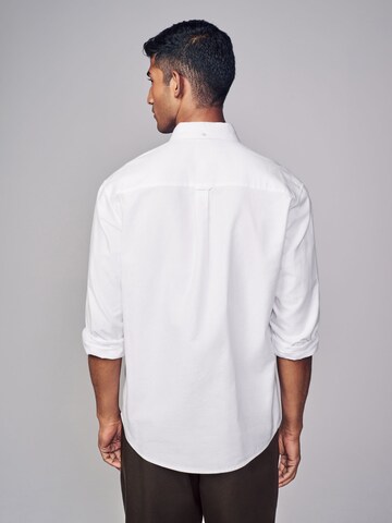 Next Regular fit Button Up Shirt in White