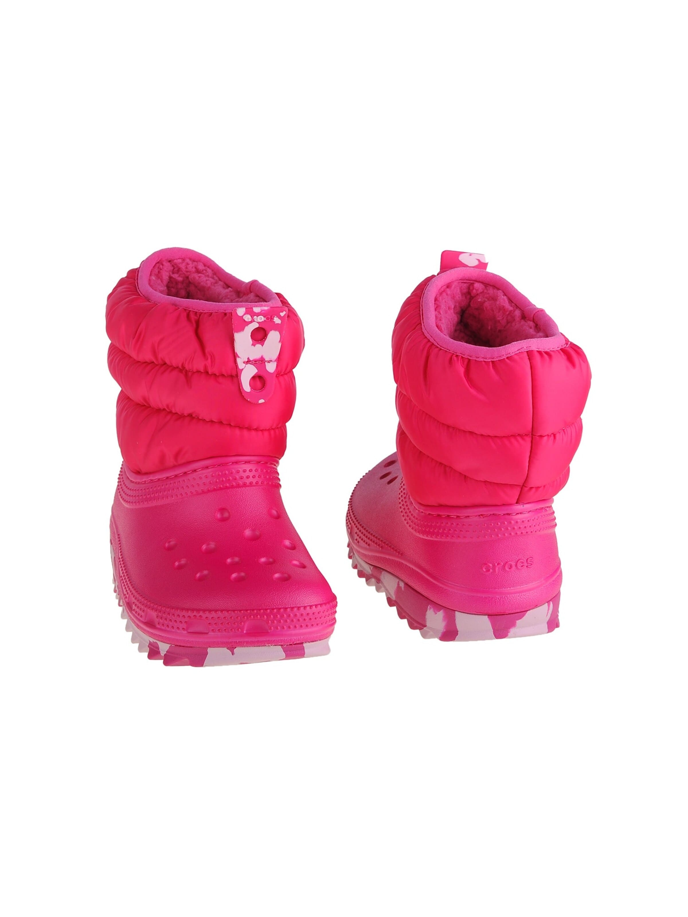 Crocs Stiefel 'Crocs Classic Neo Puff Boot Toddler'‌‌‌‌‌‌‌‌ in Pink