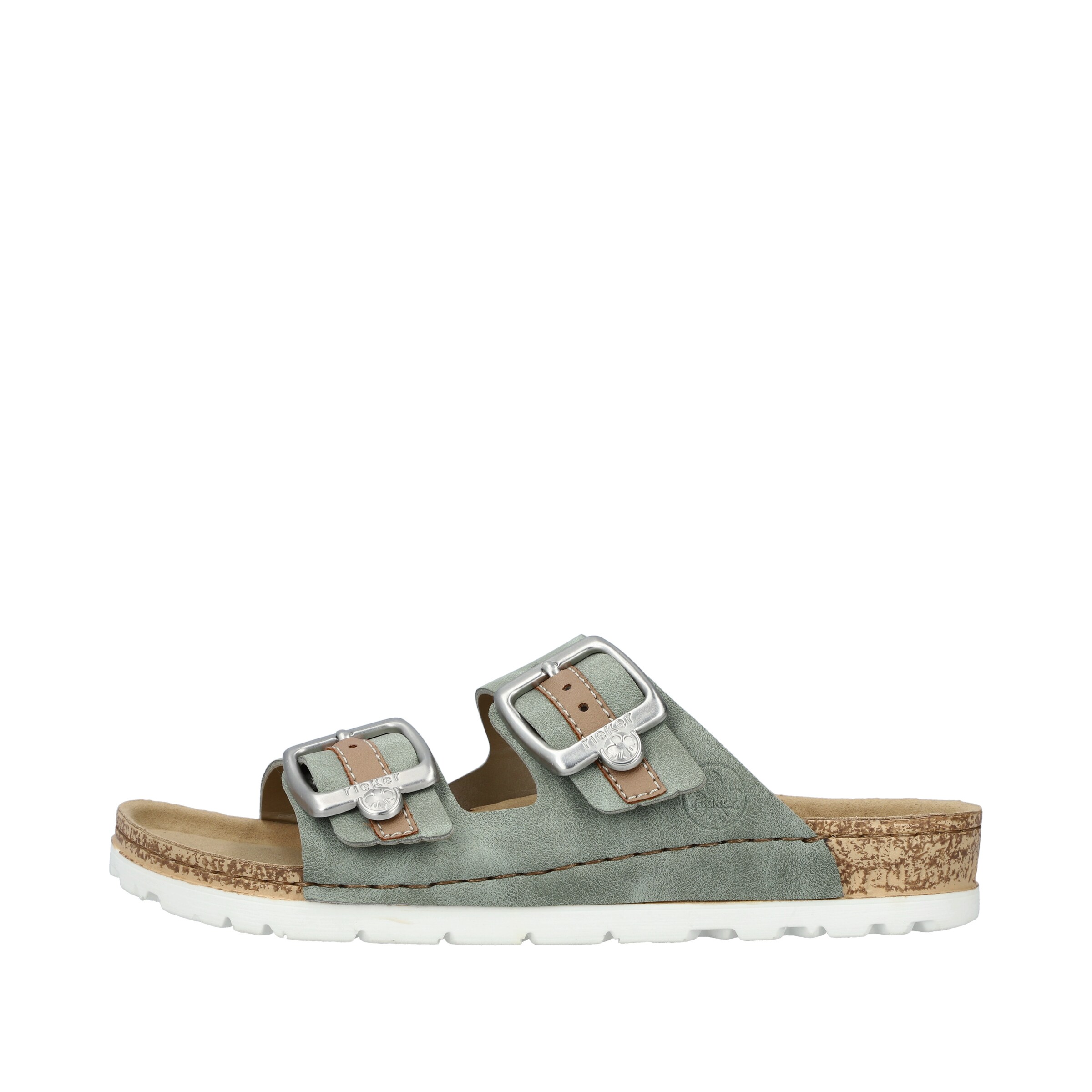 Rieker Mules in Green