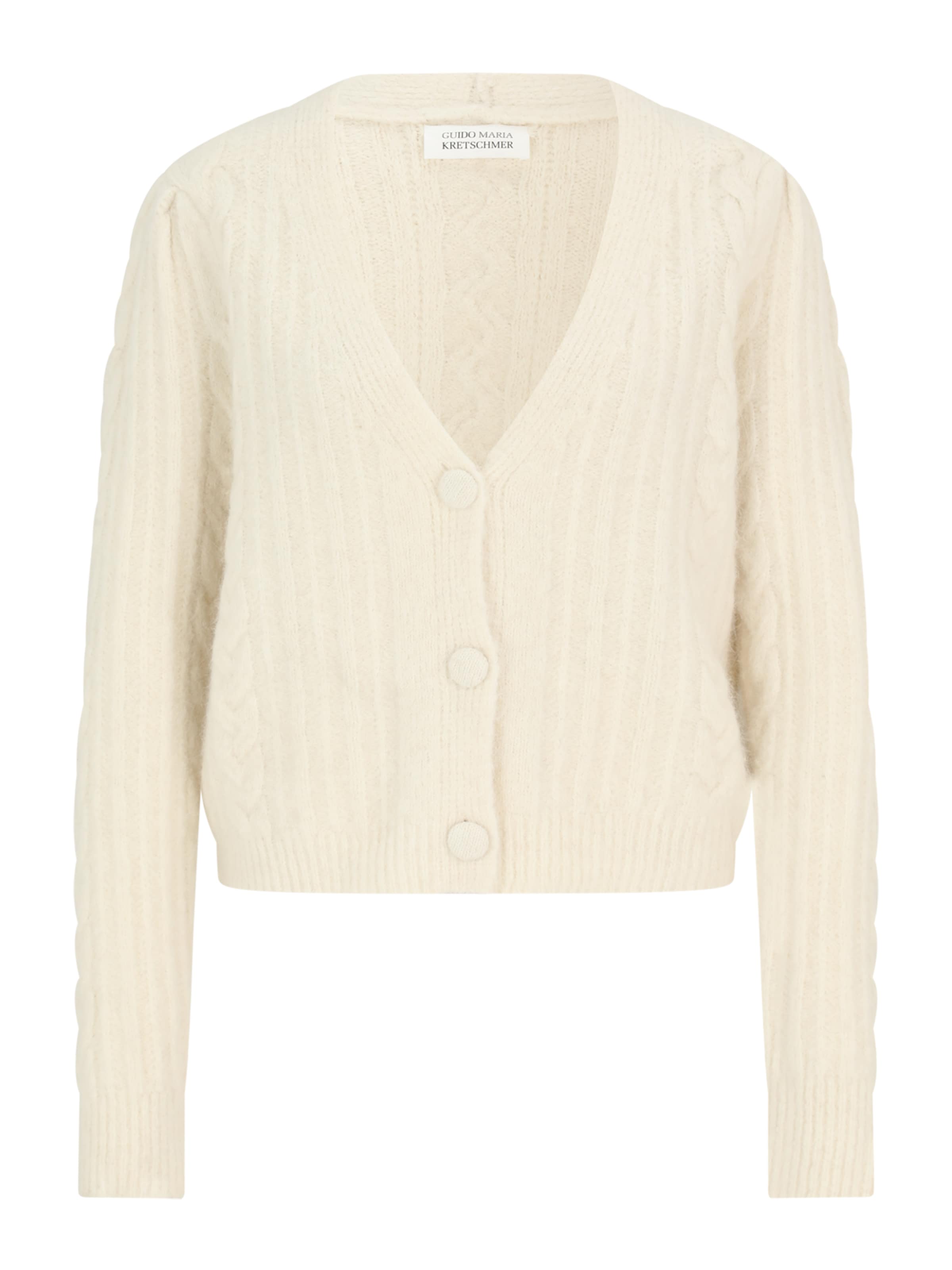 Guido Maria Kretschmer Women Kardigan 'Farina' – béžová: přední strana