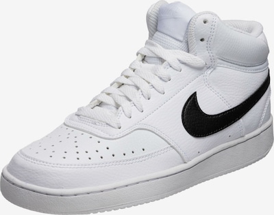 Nike Sportswear Sneaker 'Court Vision Next Nature' in schwarz / weiß, Produktansicht