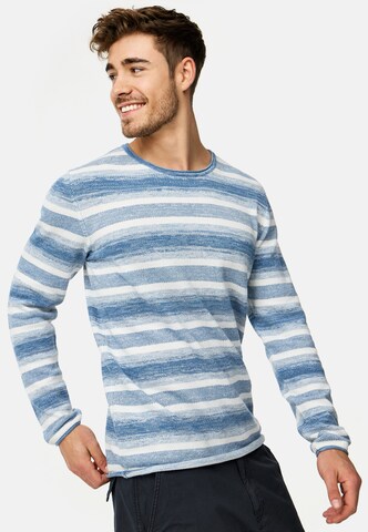 Pull-over ' Manfred ' INDICODE JEANS en bleu