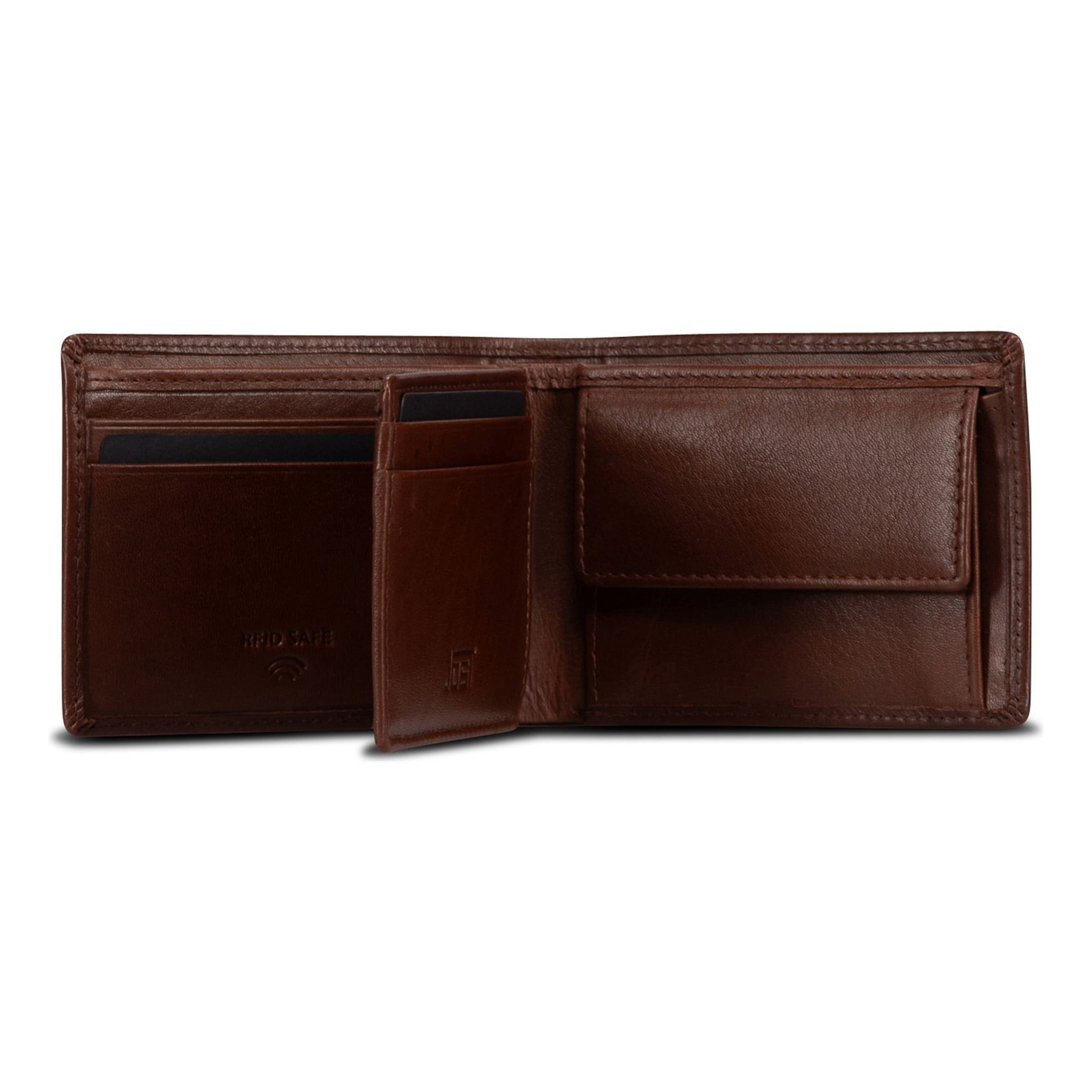 Portamonete 'Vardo' di JOST in marrone