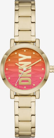 DKNY Analoog horloge in Goud: voorkant