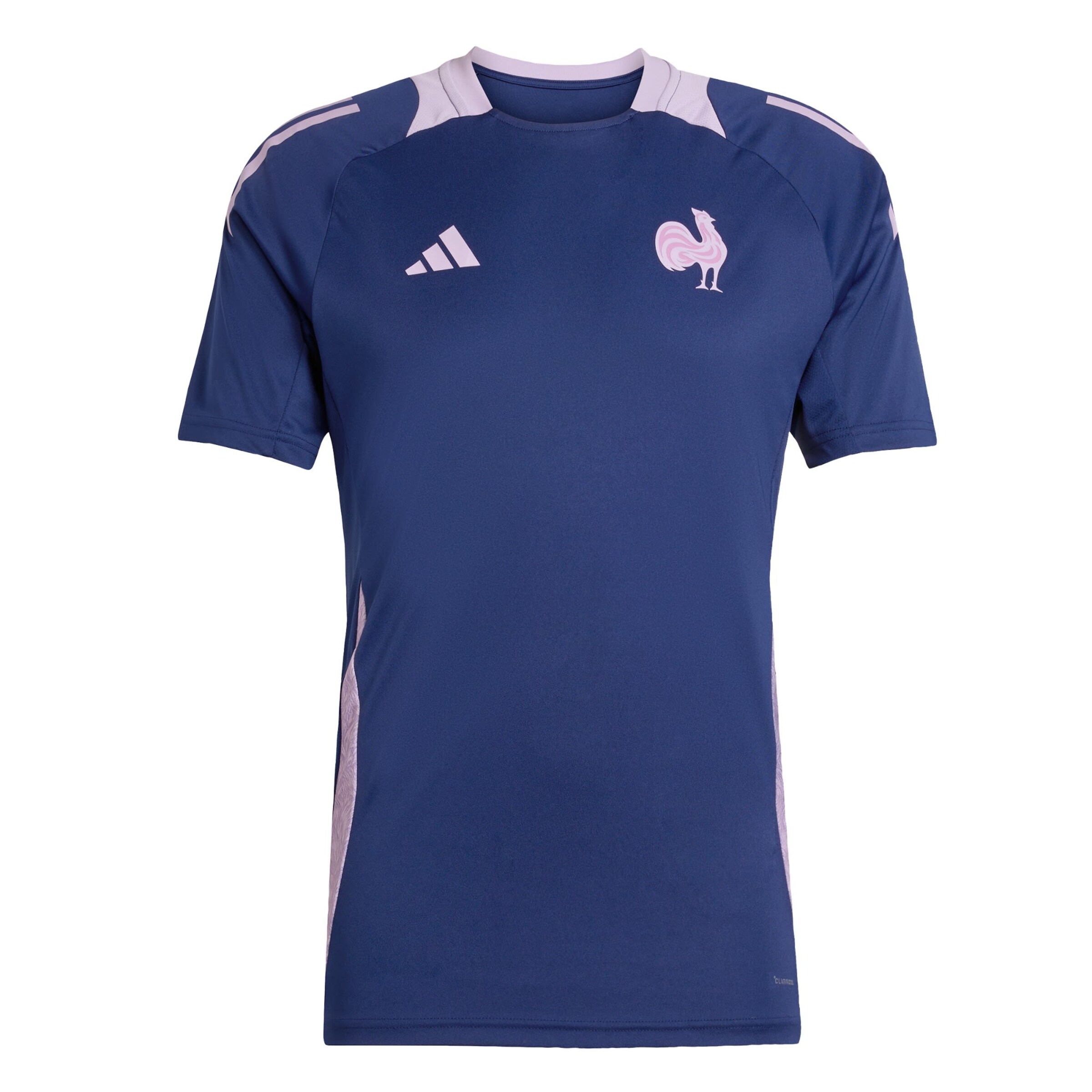 T-Shirt fonctionnel 'Frankreich' ADIDAS PERFORMANCE en bleu : devant