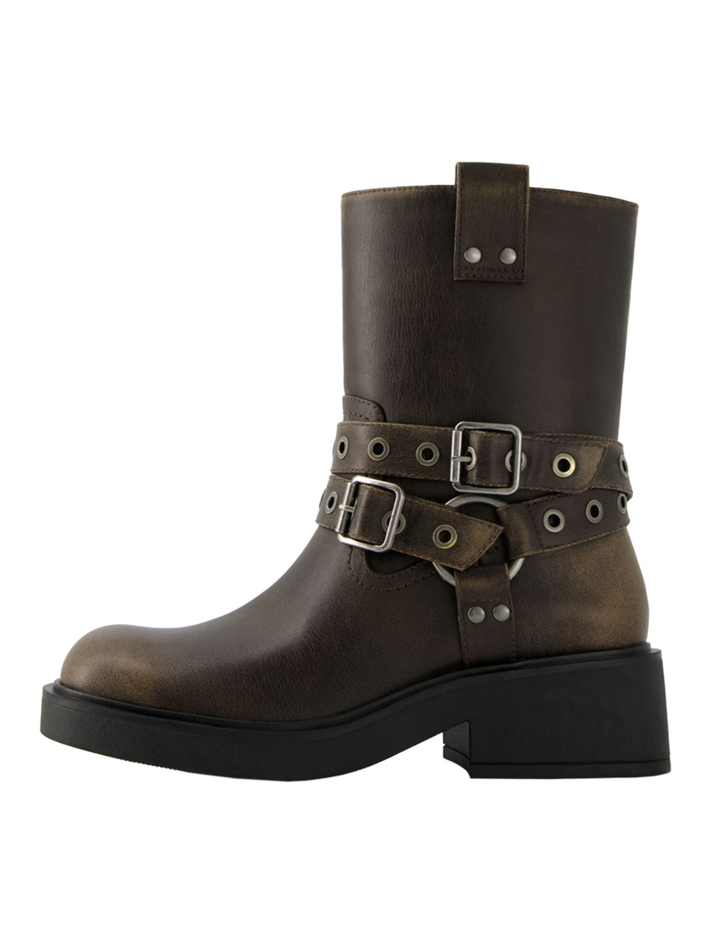 Bershka Boot in Brown