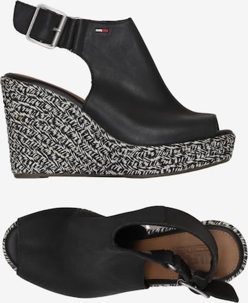 Tommy Jeans Sandals & High-Heeled Sandals in 36 in Black: front