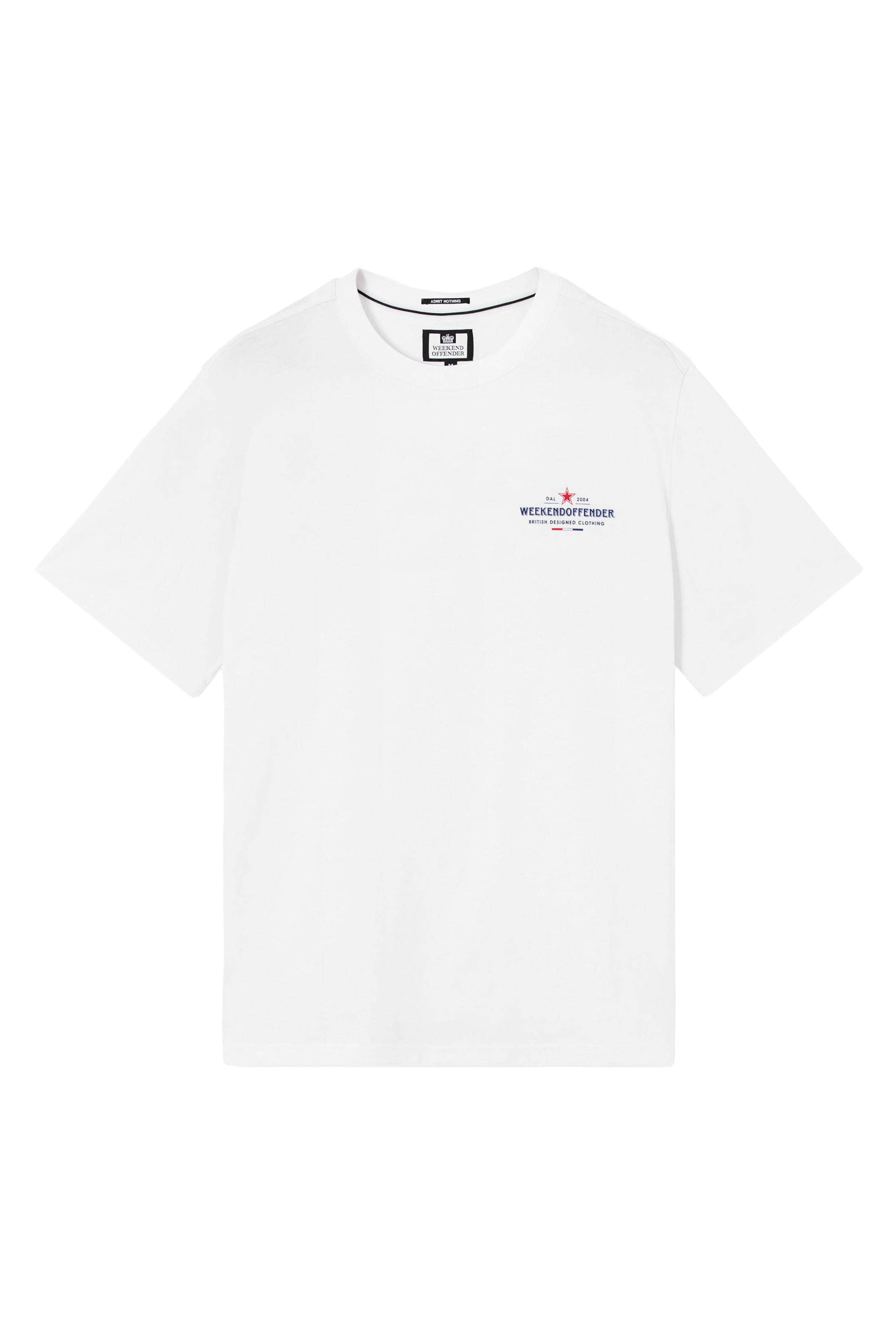 Weekend Offender Shirt 'Bergamo' in White: front