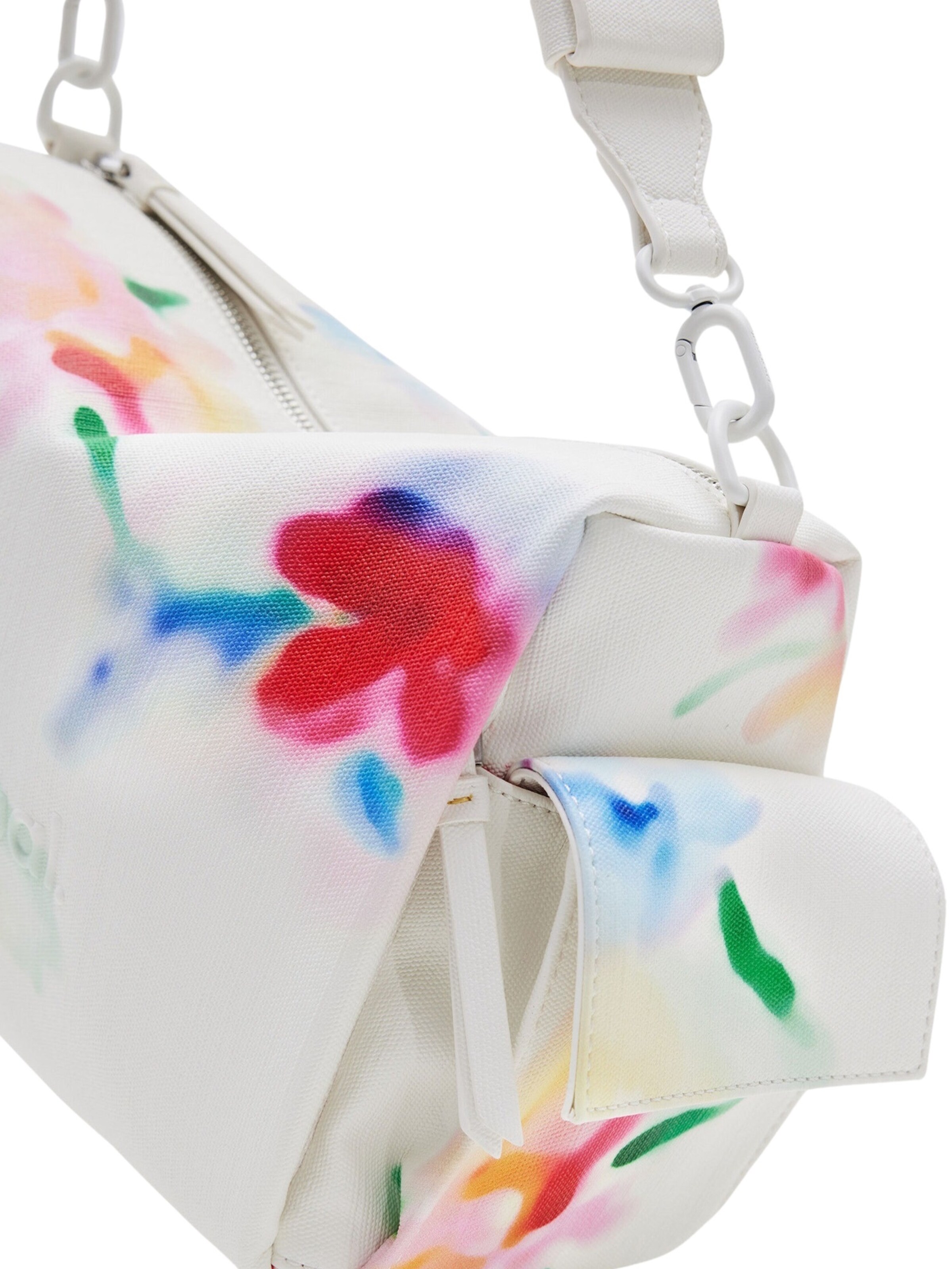 Sac bandoulière 'Liquidflower Habana' Desigual en blanc