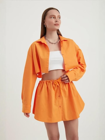 Hiccup Bluse in Orange