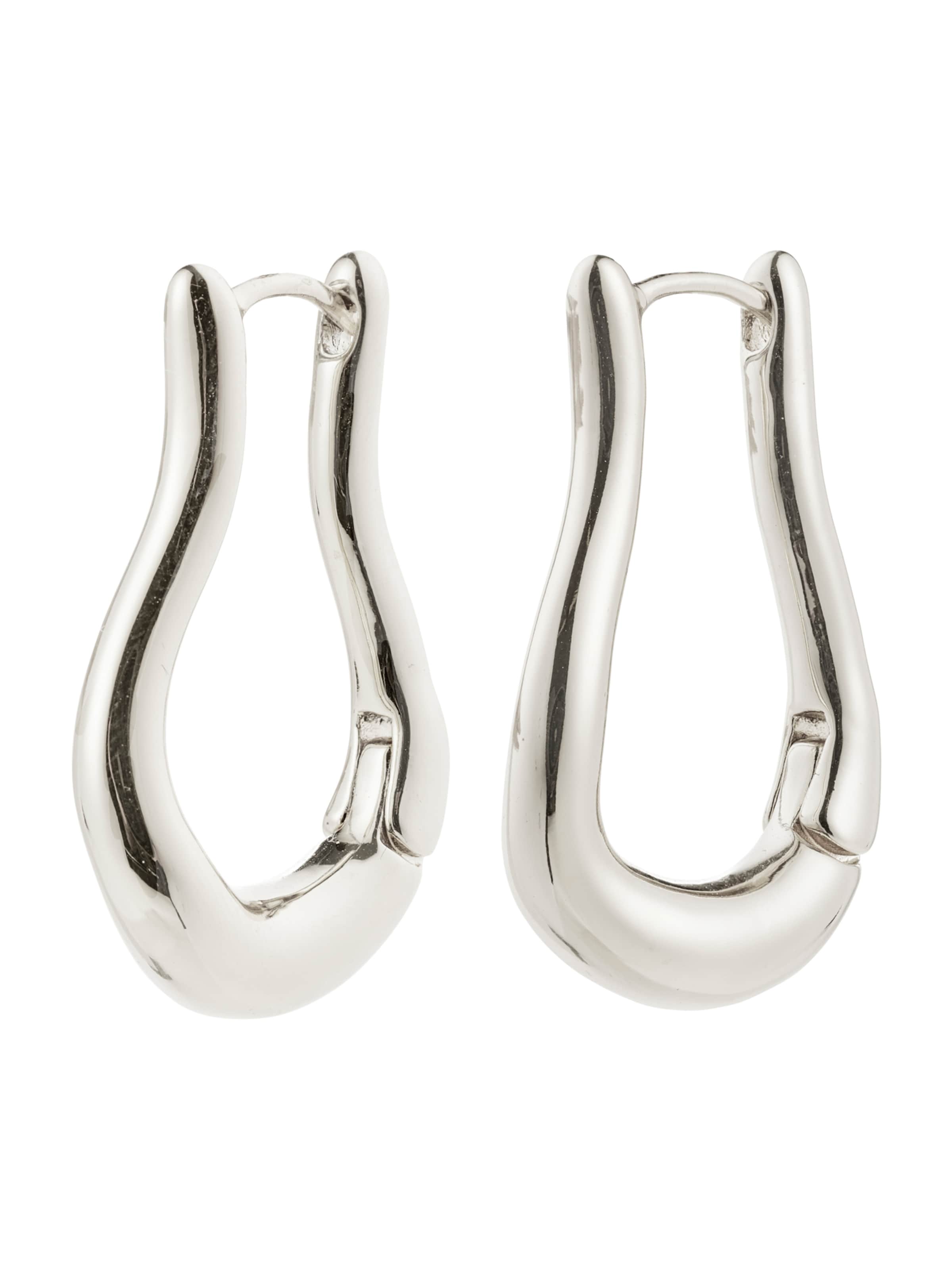 Pilgrim Серьги 'UNFOLD' в Серебристый: спереди