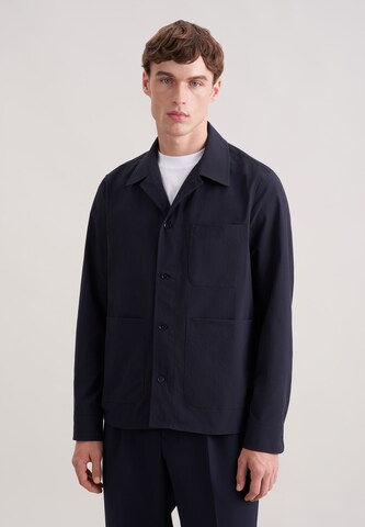 SEIDENSTICKER Between-Season Jacket 'Uni' in Blue: front