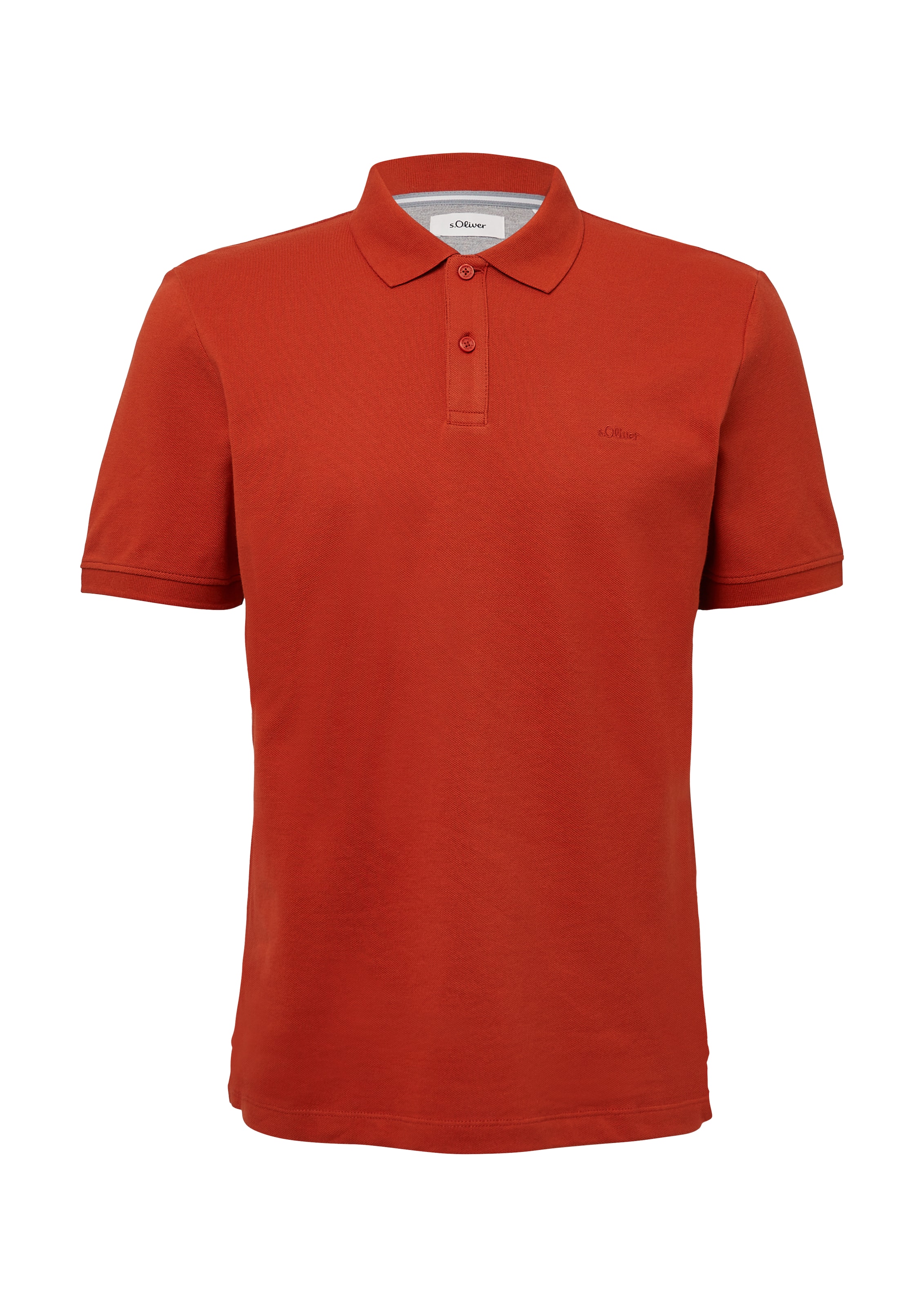 s.Oliver Poloshirt in Rot: Vorderseite