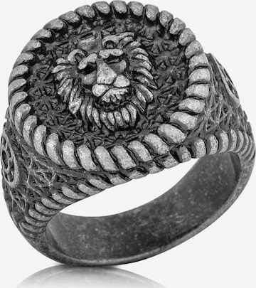 Akitsune Ring 'Imperator' in Silver: front