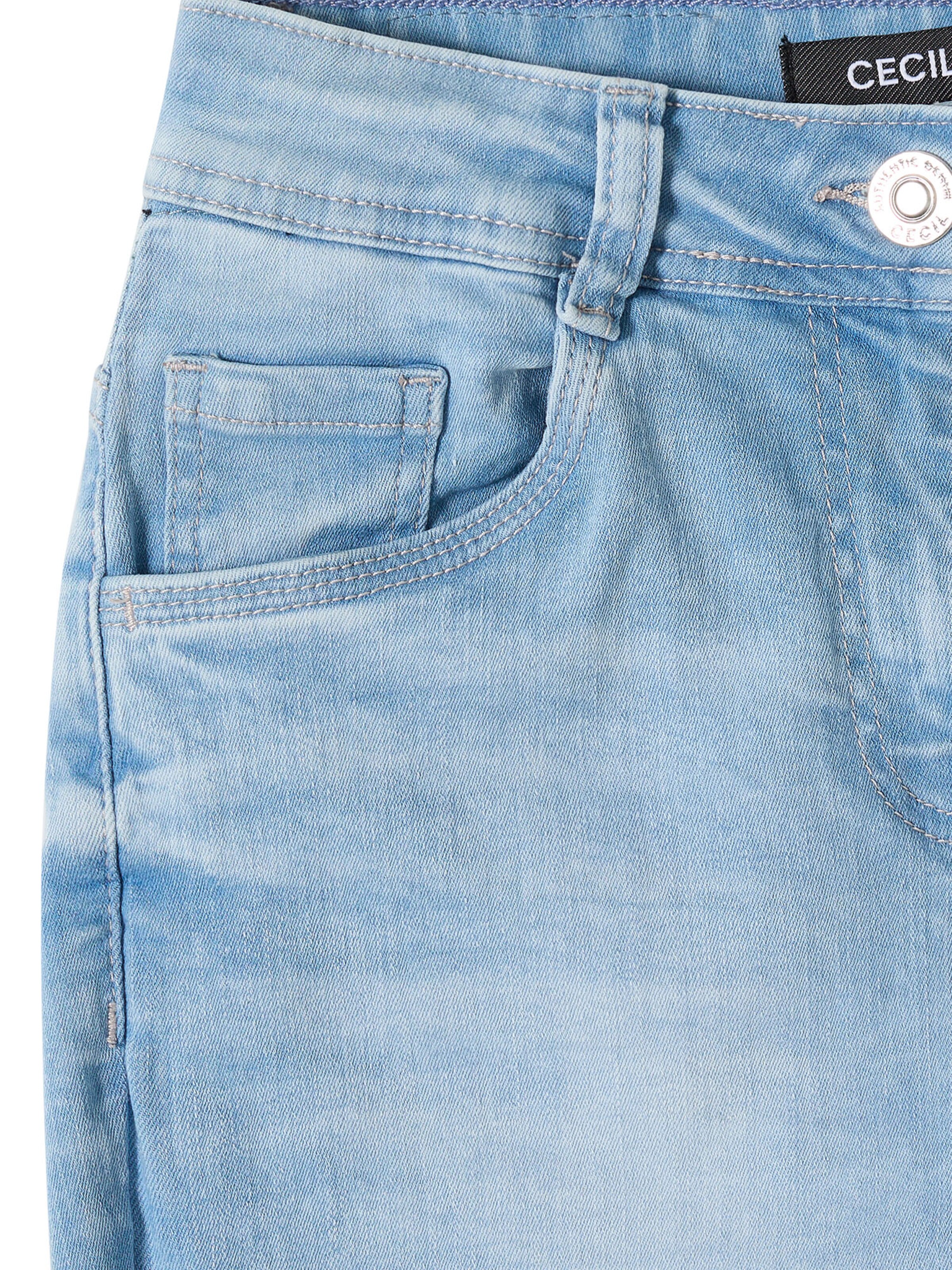 Slimfit Jeans 'Toronto' de la CECIL pe albastru