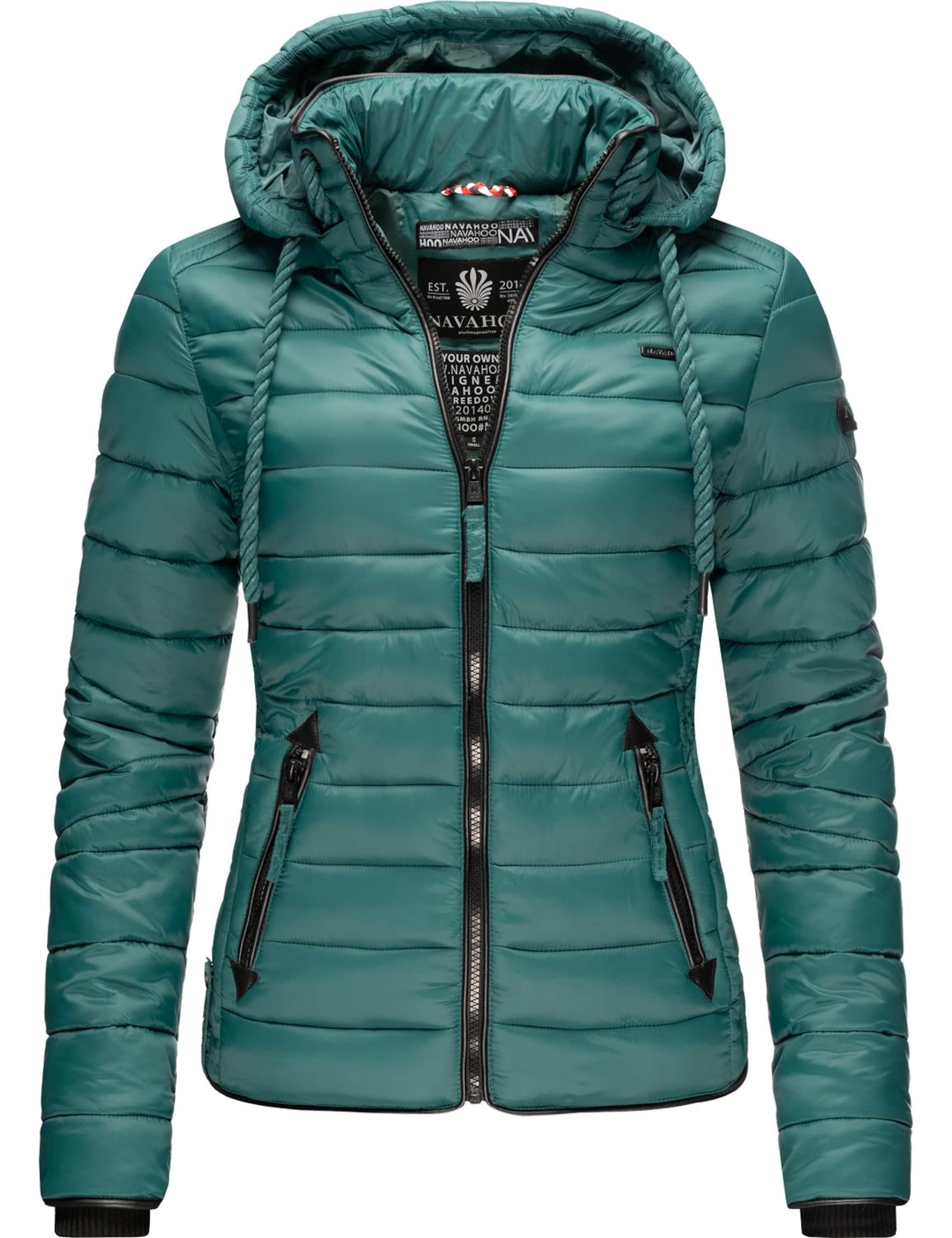 NAVAHOO Демисезонная куртка 'Lulana' в Зеленый: спереди