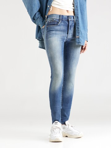 G-Star RAW Skinny Jeans i blå: forside