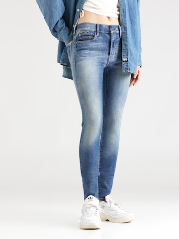 G-Star RAW Skinny Jeans i blå: framsida