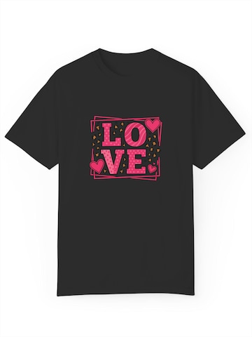 Maglietta di GORHEY in nero: frontale