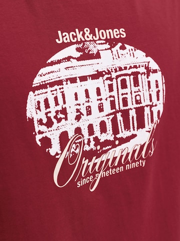 JACK & JONES Shirt in Red