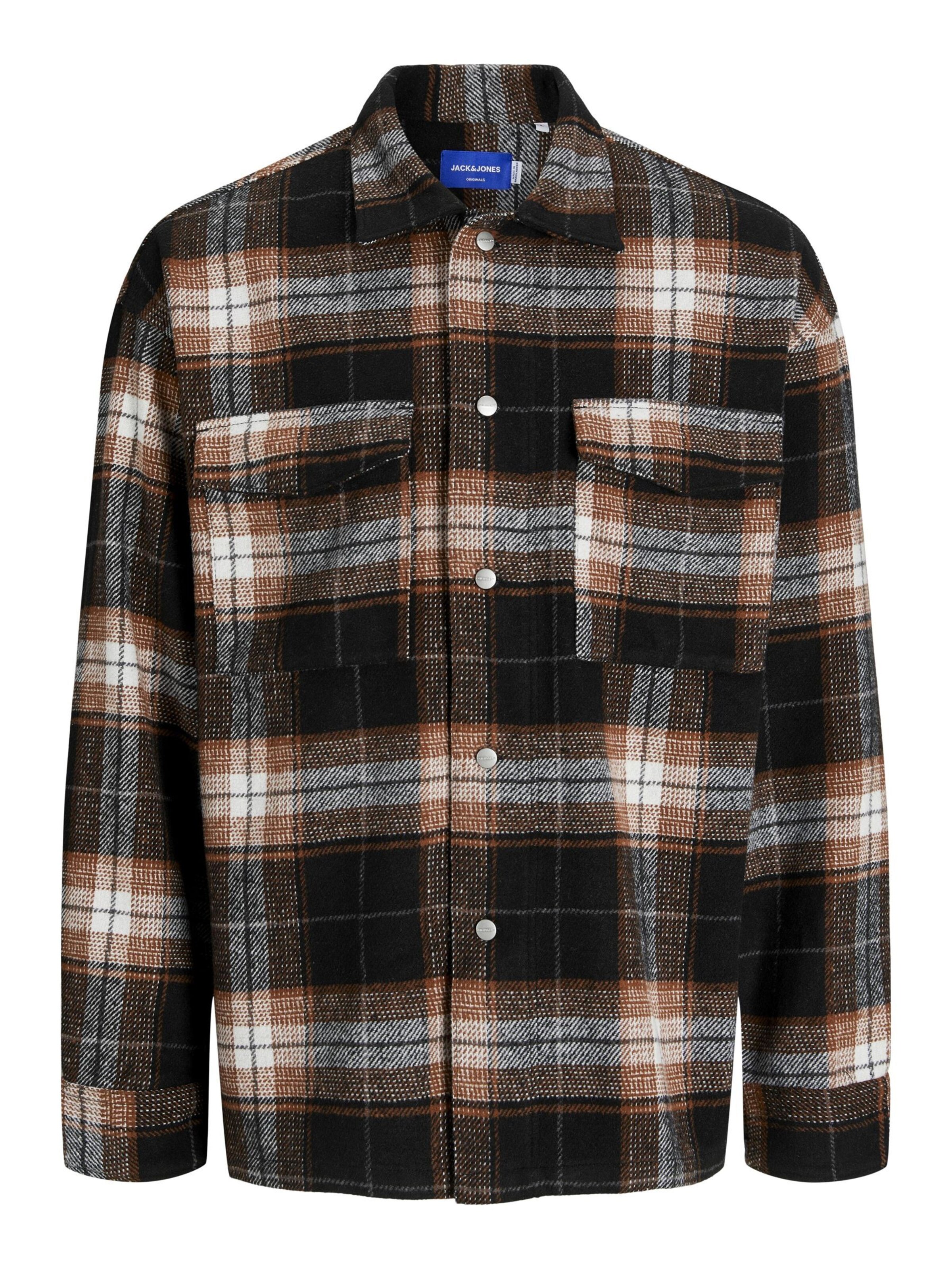 Giacca di mezza stagione di JACK & JONES in marrone: frontale