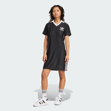 ADIDAS ORIGINALS Dress 'Adicolor' in Black: front