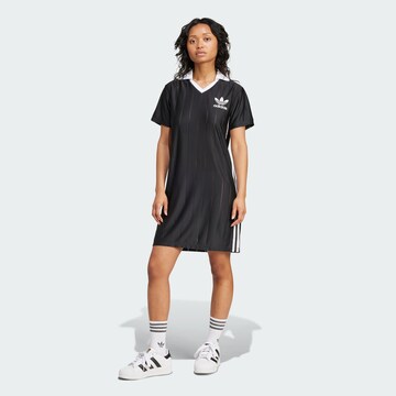 ADIDAS ORIGINALS Kleid 'Adicolor' in Schwarz: predná strana