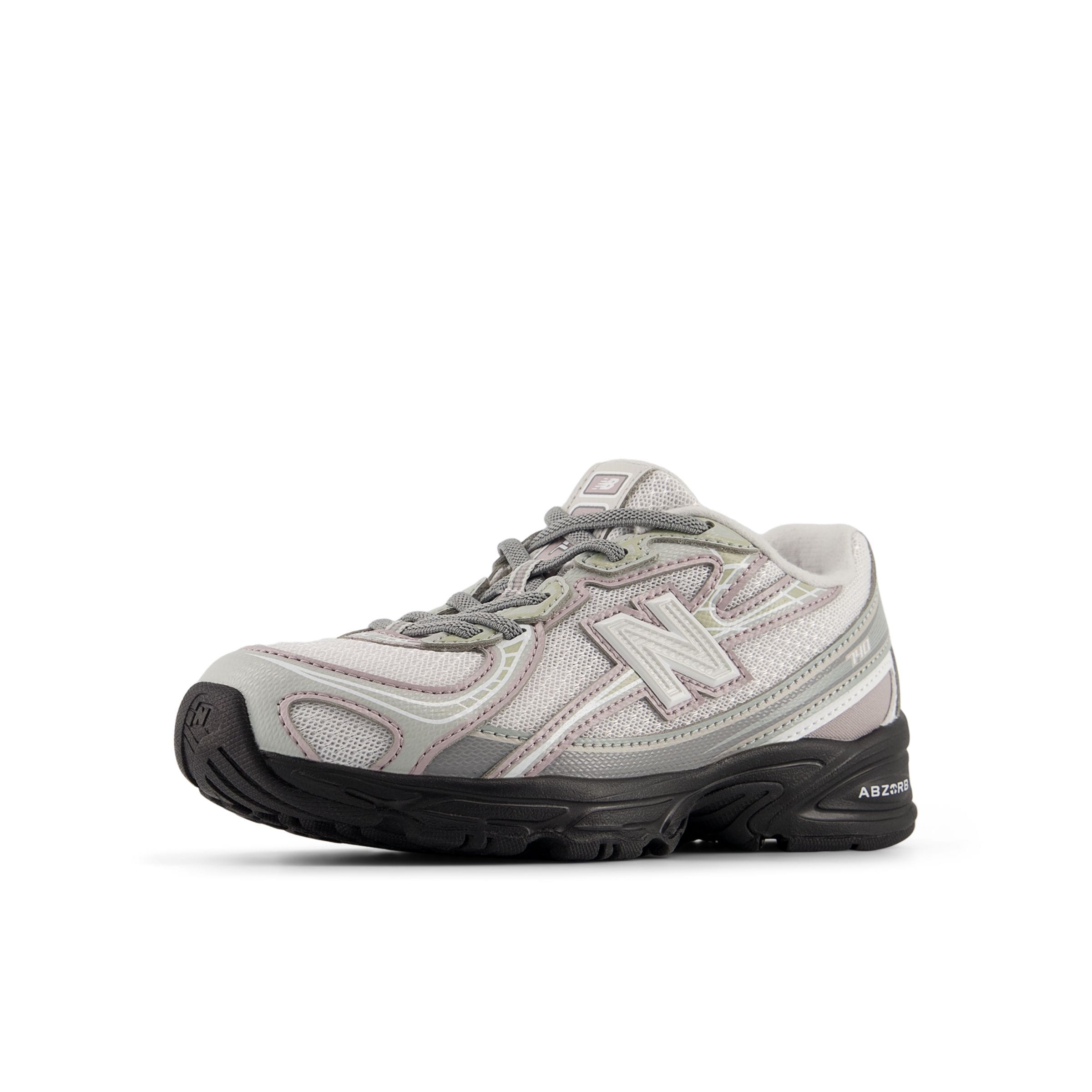 Baskets basses '740' new balance en gris : devant