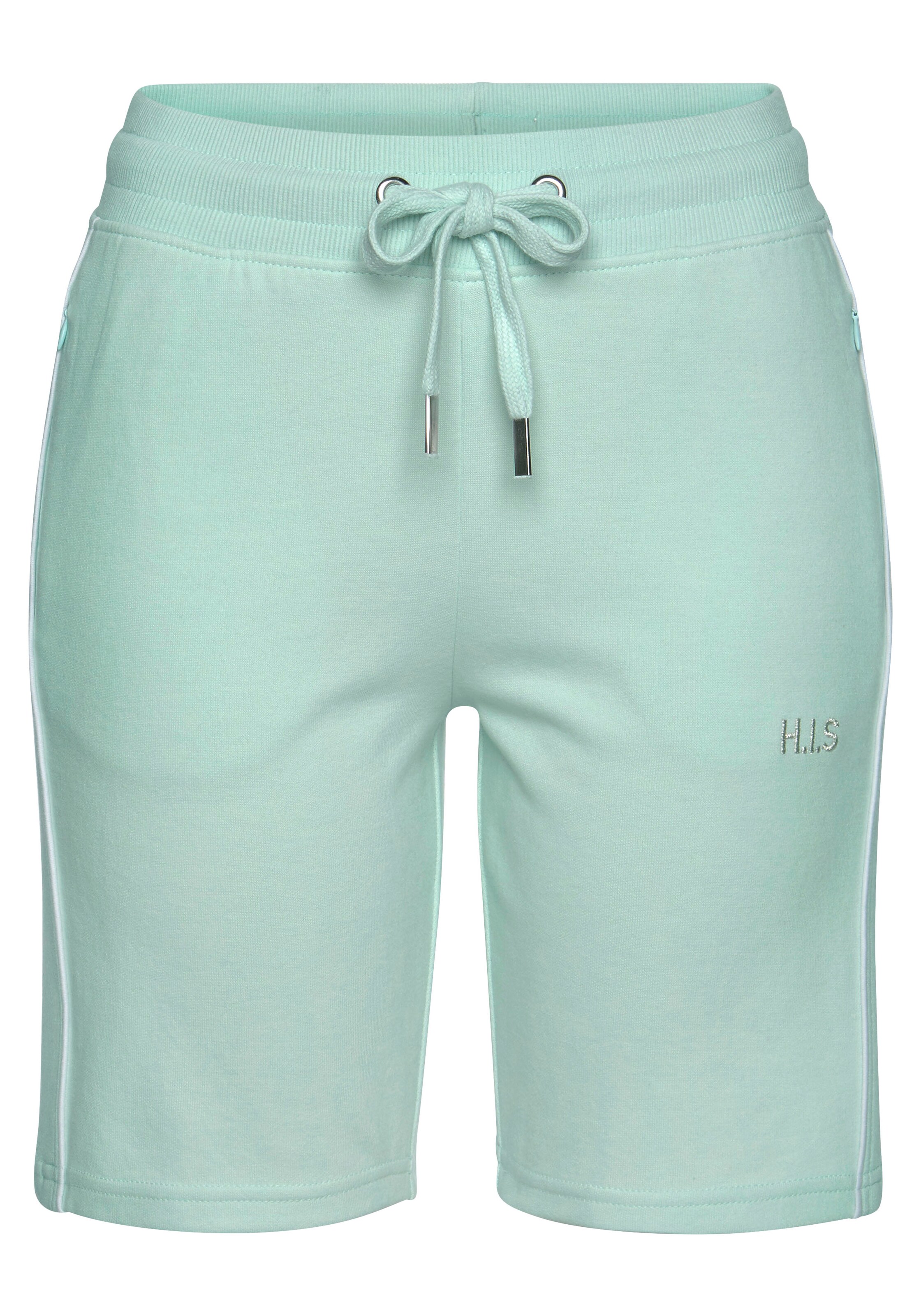 H.I.S Regular Pants in Blue: front