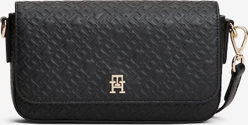 Geantă de umăr de la TOMMY HILFIGER pe negru: față