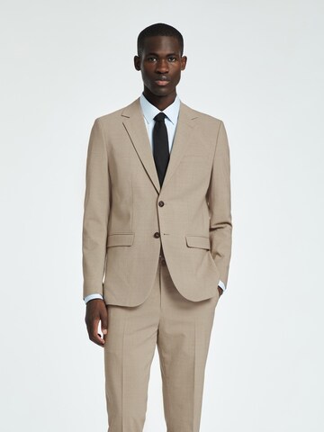 SELECTED HOMME Sakko in Beige: Vorderseite