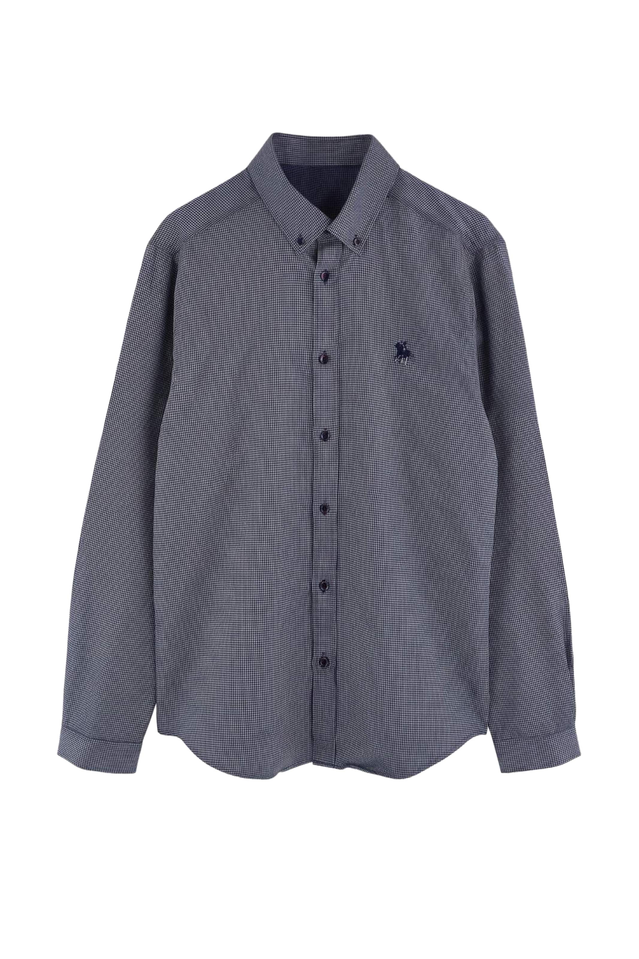 Coupe regular Chemise Trendyol en bleu : devant