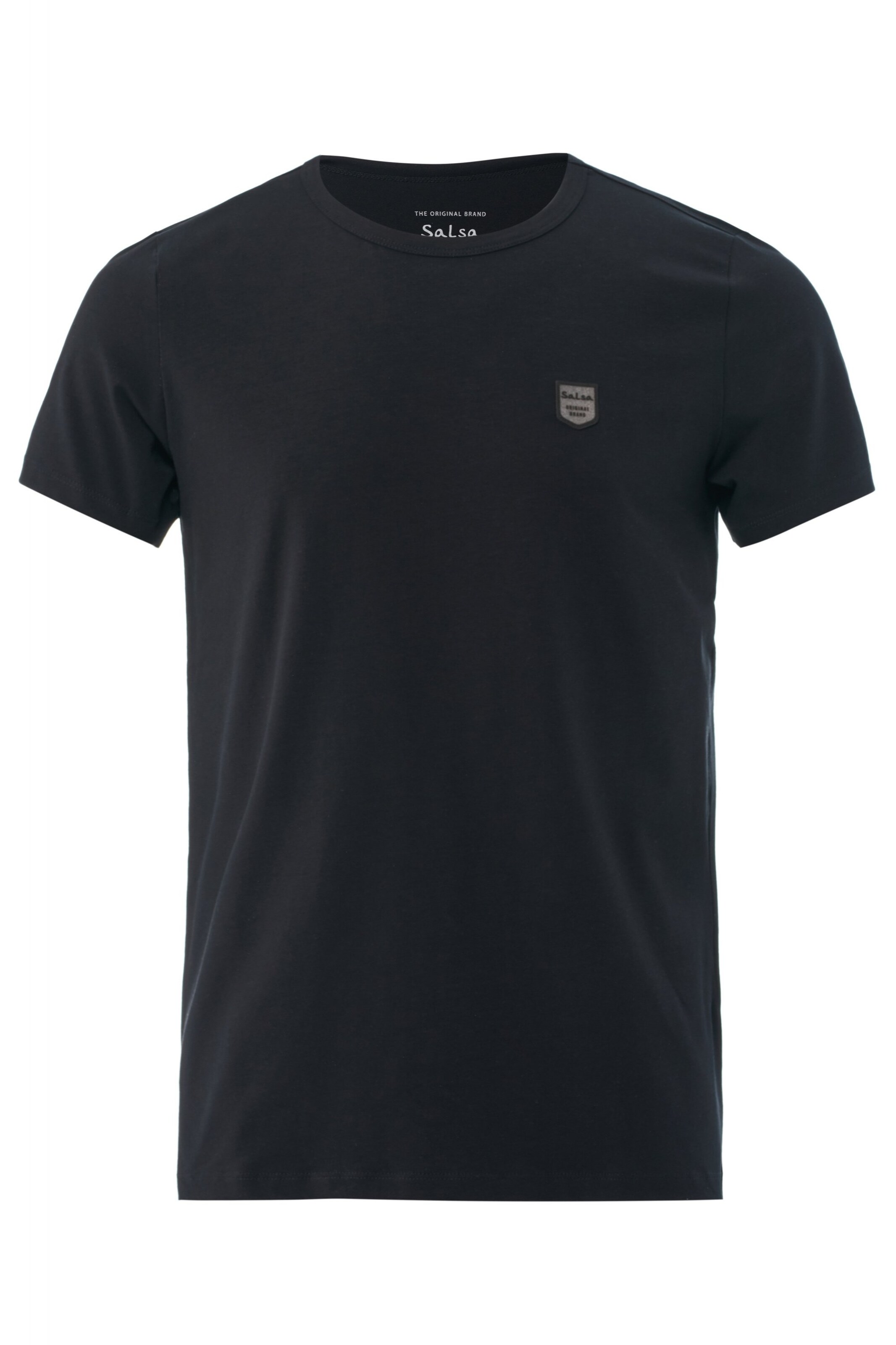 Salsa Jeans Shirt 'Palm Beach' in Black: front