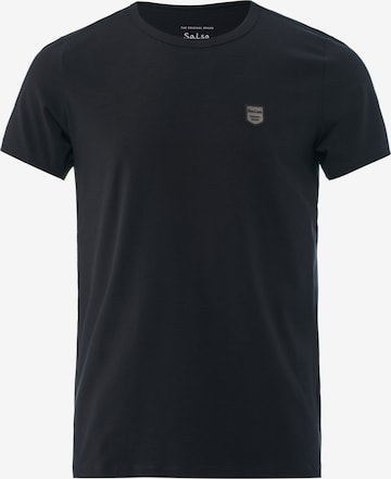 Salsa Jeans Shirt 'Palm Beach' in Black: front