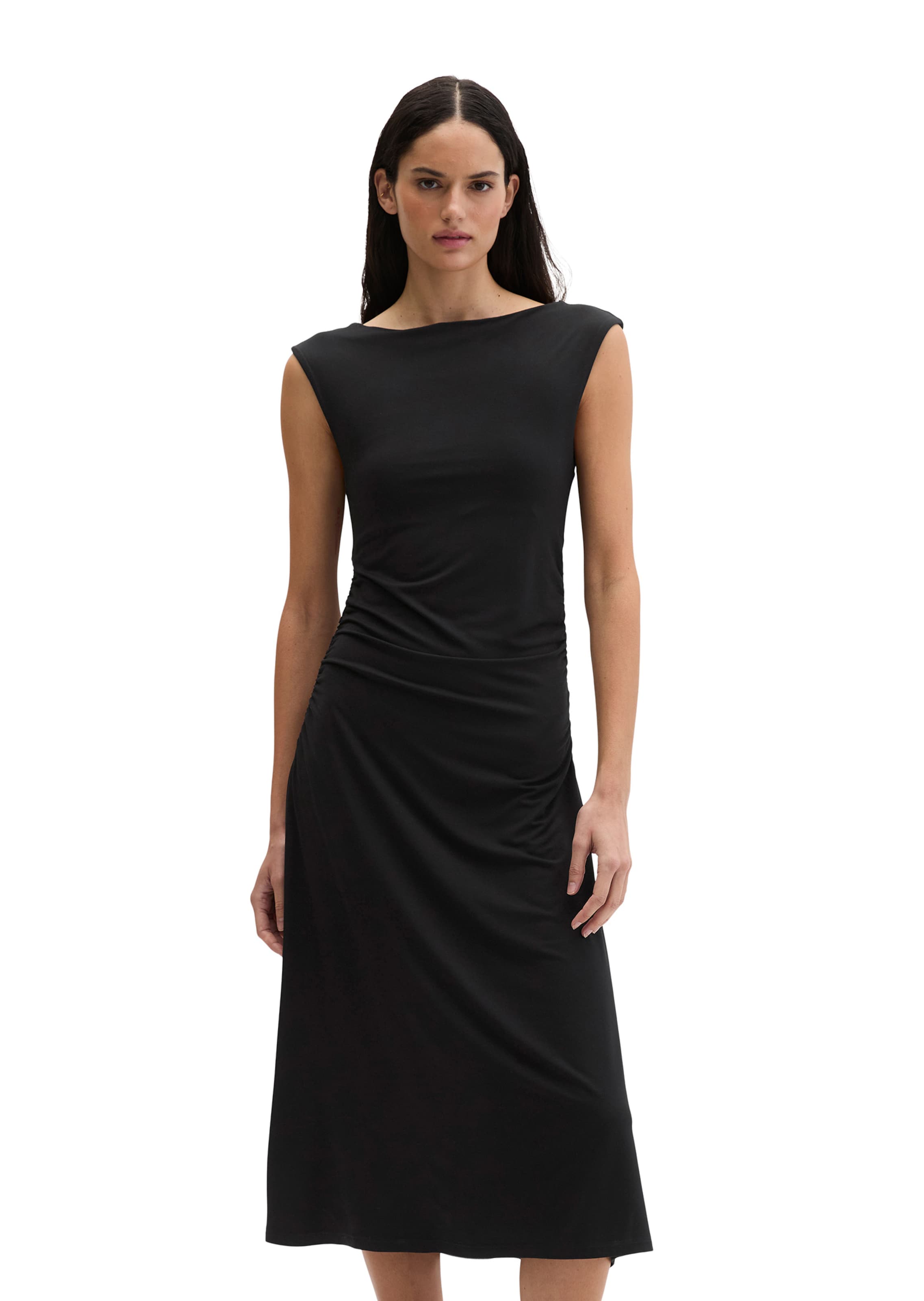 Marc O'Polo Kleid in Schwarz: Vorderseite