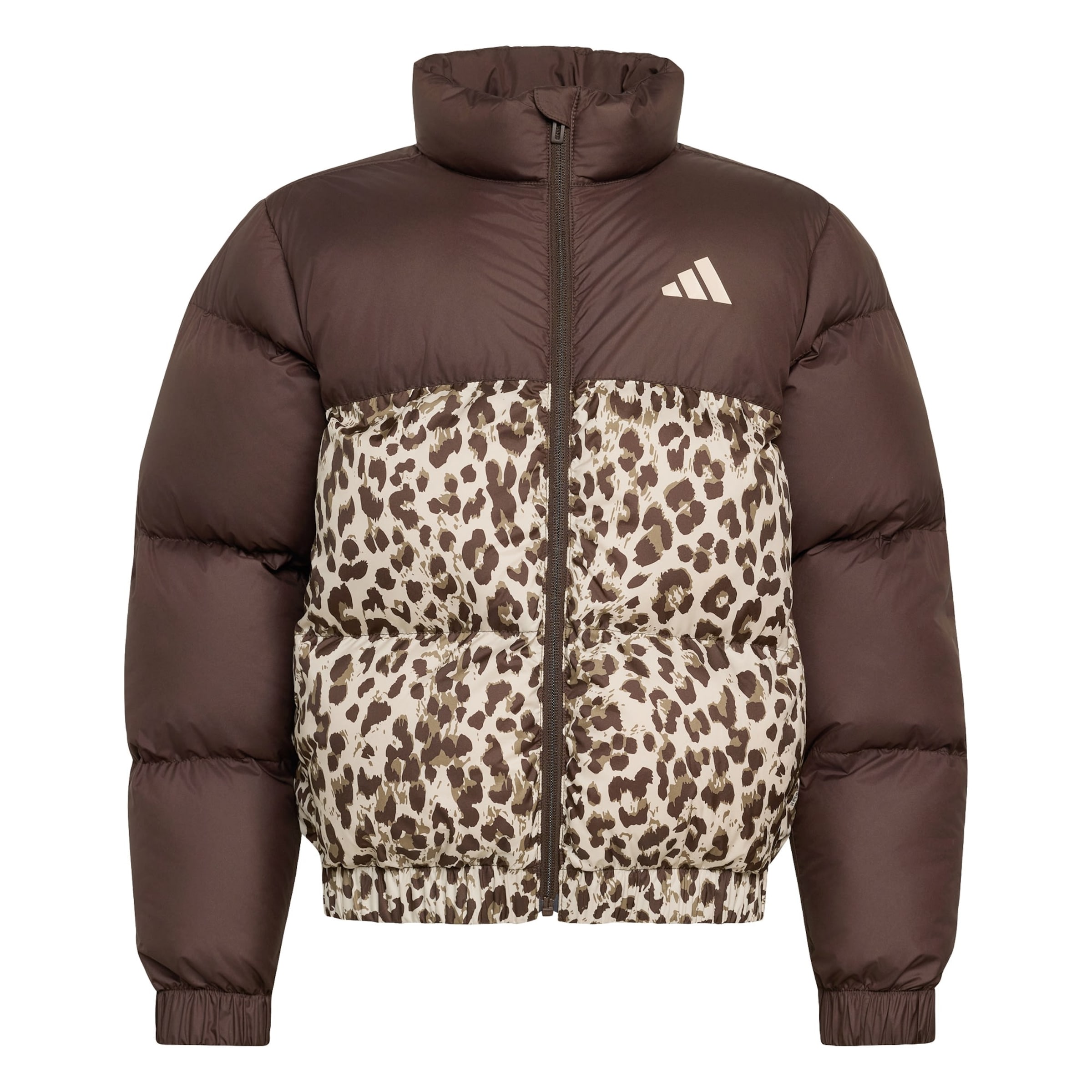 ADIDAS SPORTSWEAR - Casaco deportivo em castanho: frente