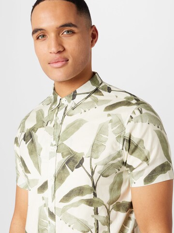 Coupe regular Chemise 'Johan' Kronstadt en vert