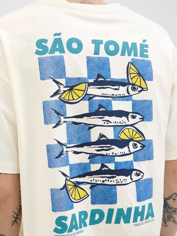 JACK & JONES - Camiseta en blanco