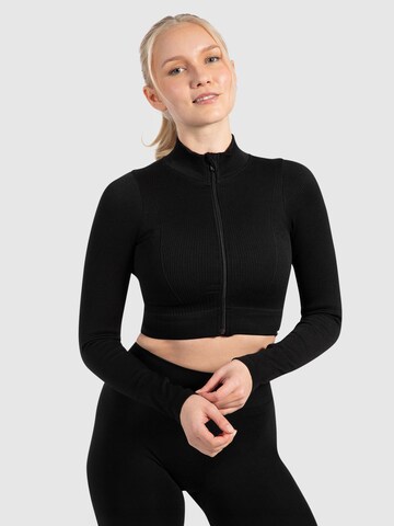 Vestes d’entraînement ' Slim Zeya ' Smilodox en noir : devant
