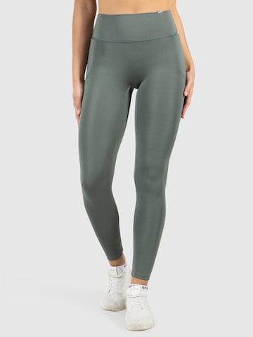 Coupe slim Leggings ' Kelsy ' Smilodox en vert : devant